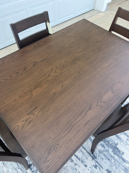 5 Piece Walnut Dining Set