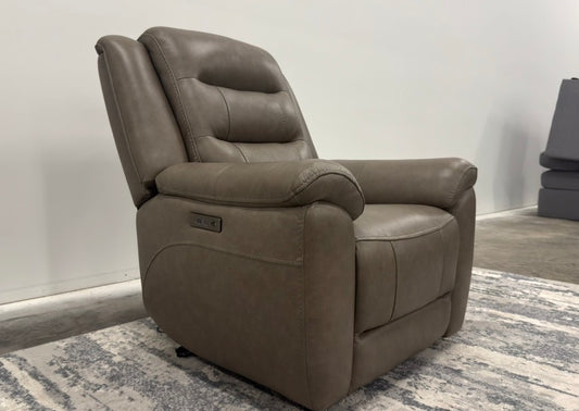 Leather Power Recliner