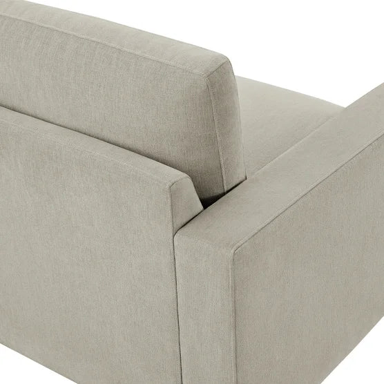 Fabric Sectional with Storage Chaise