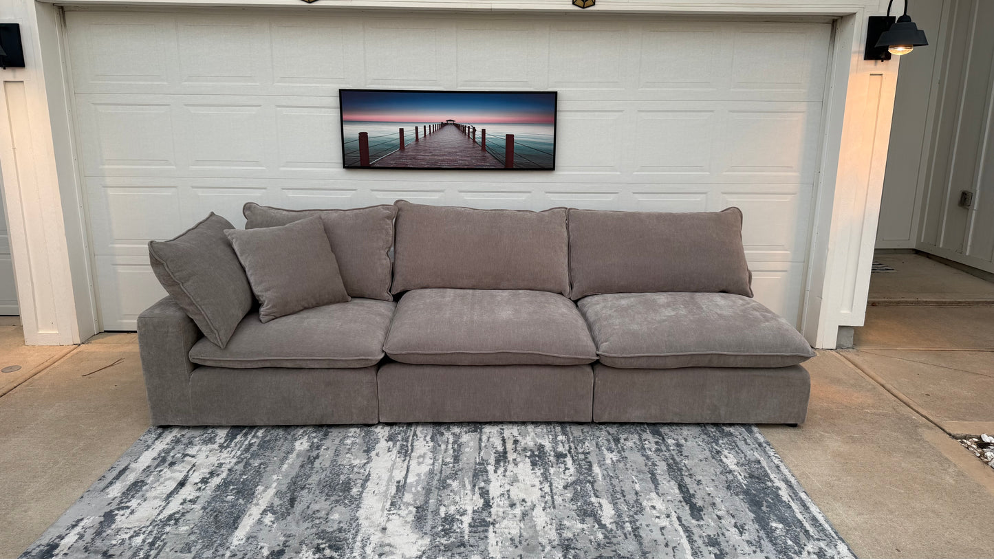 Taupe Modular Sofa