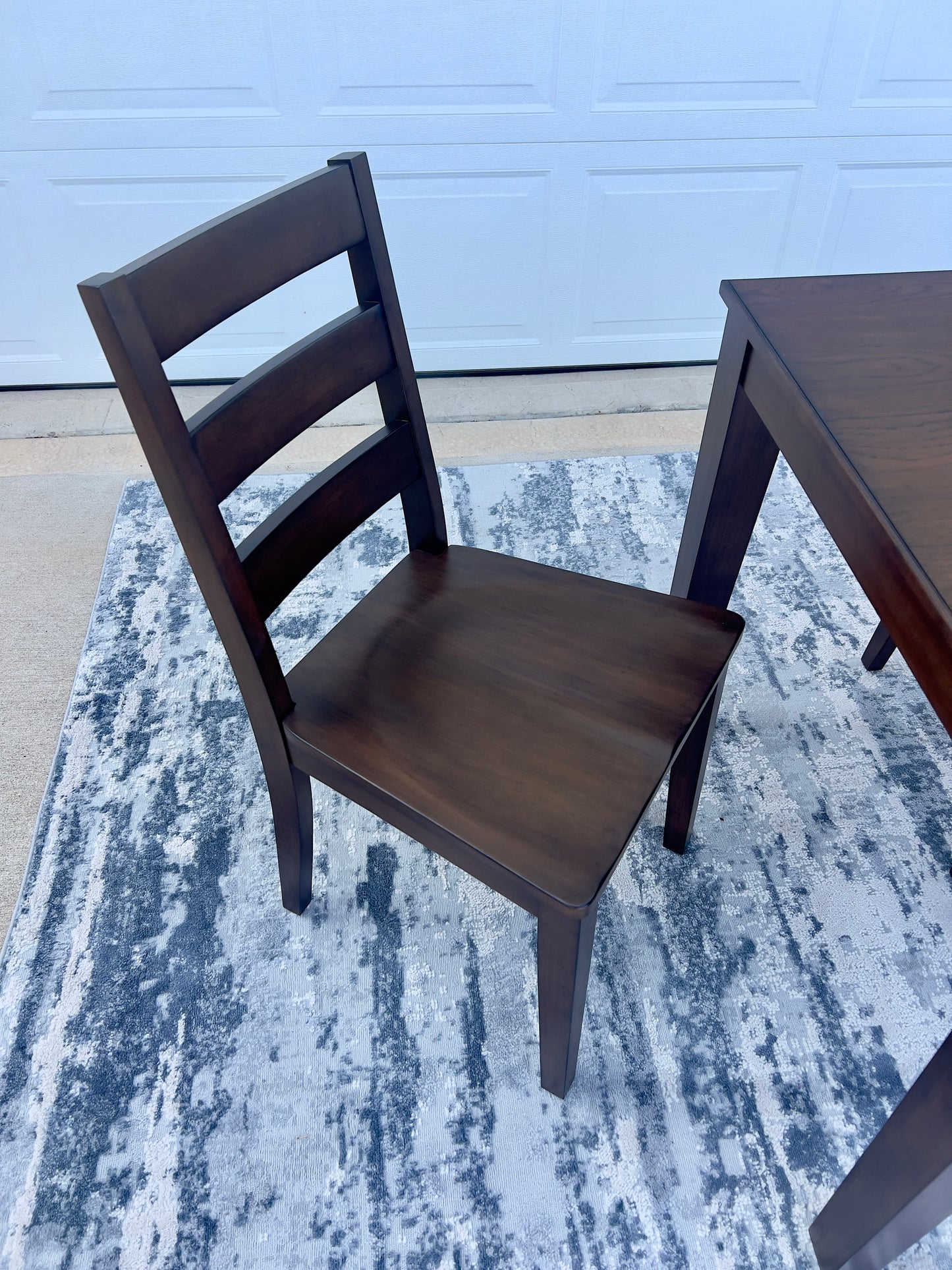 5 Piece Walnut Dining Set