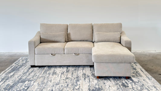 Beige Coddle Sleeper Sofa