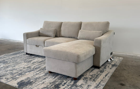 Beige Coddle Sleeper Sofa