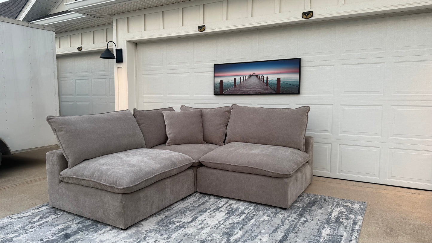 Taupe Modular Sofa