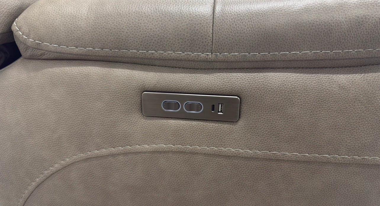 Leather Power Recliner