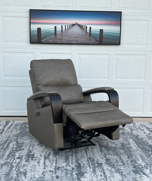 Leather Power Recliner