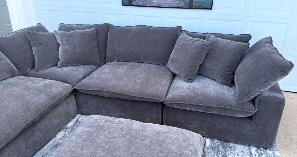 Sereen 6-Peice Fabric Modular Sectional