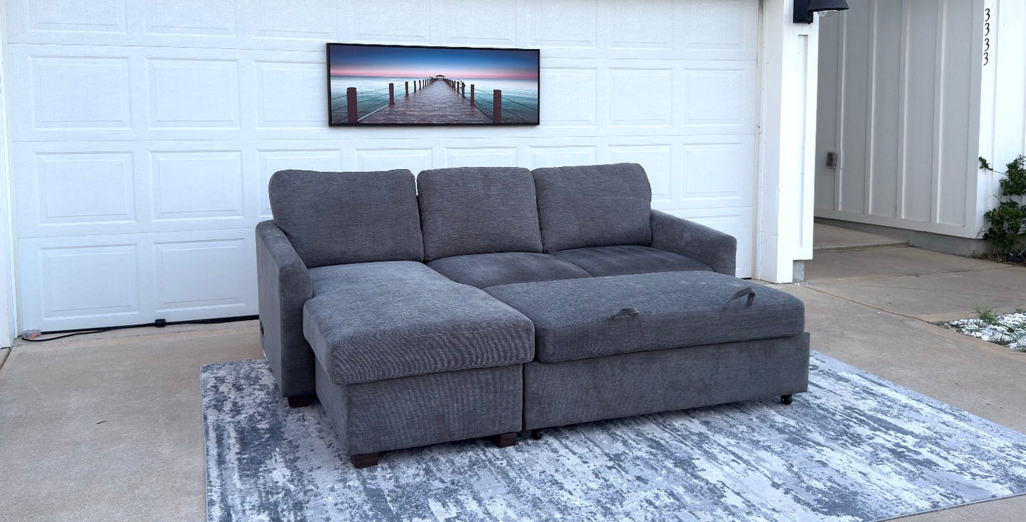 Grey Sleeper Sofa