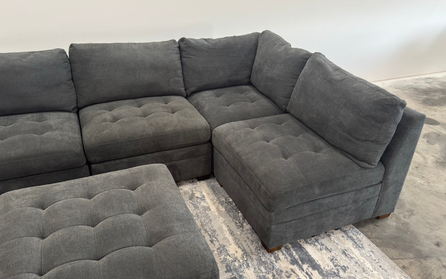 Tisdale 6 Piece Modular Sectional & Ottoman
