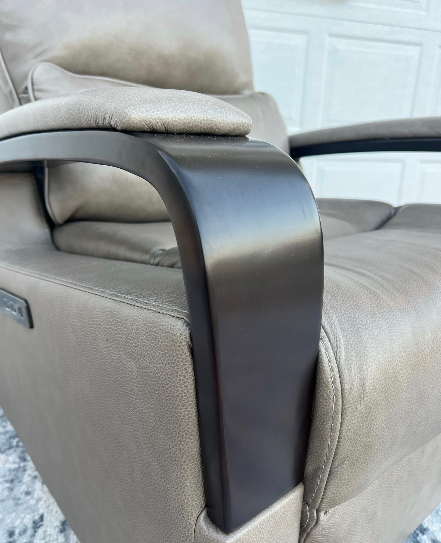 Leather Power Recliner