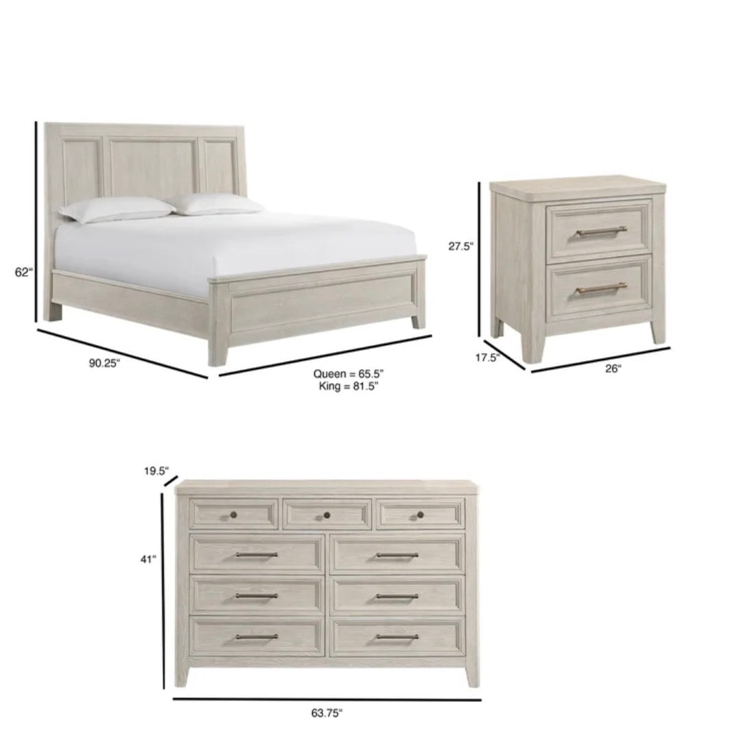 5 Piece Costal King Bed Set