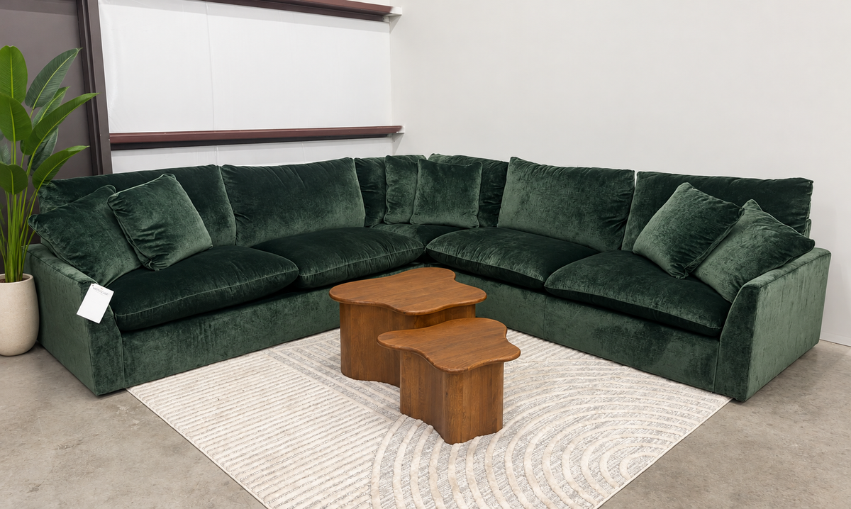 Carriage View 3-Piece Sectional