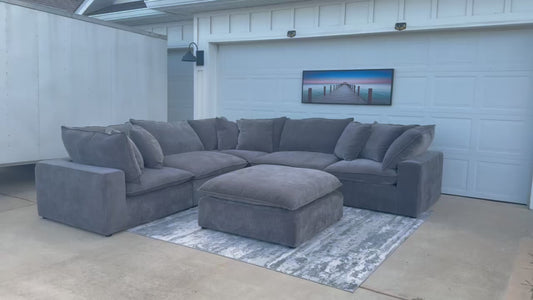 Sereen 6-Peice Fabric Modular Sectional